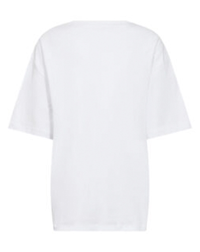 Co´Couture - MedaxCC Asym T-shirt - White